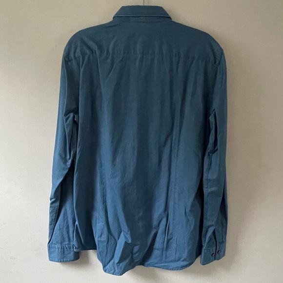 Hugo Boss Slim Fit Demin-Like Button Down - Picture 2 of 3